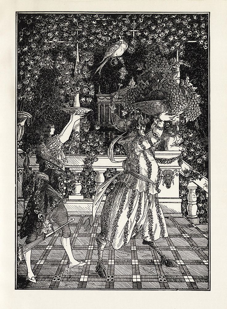 Under the Hill 1903 - Fruit Bearers art print by Aubrey Beardsley for $57.95 CAD