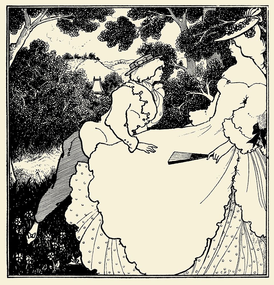 Under the Hill 1903 - Three Musicians art print by Aubrey Beardsley for $57.95 CAD