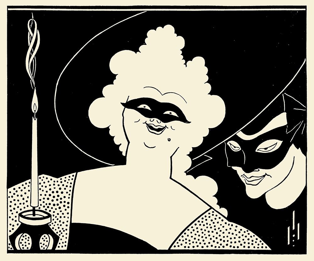 Yellow Book 1894 Vol.1 - Front cover art print by Aubrey Beardsley for $57.95 CAD