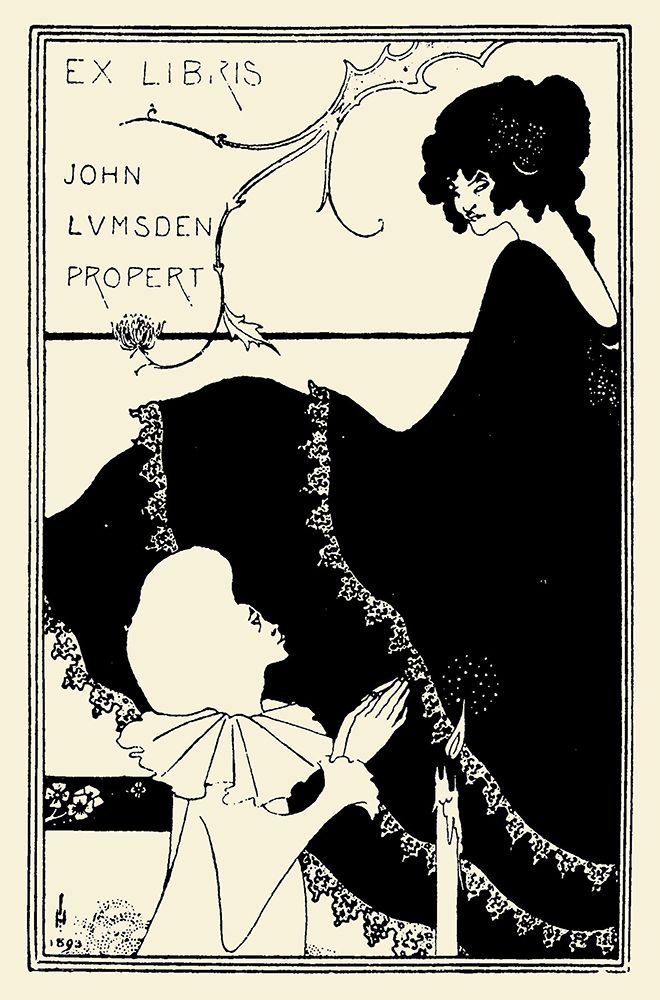 Yellow Book 1894 Vol.1 - John Lumsden art print by Aubrey Beardsley for $57.95 CAD
