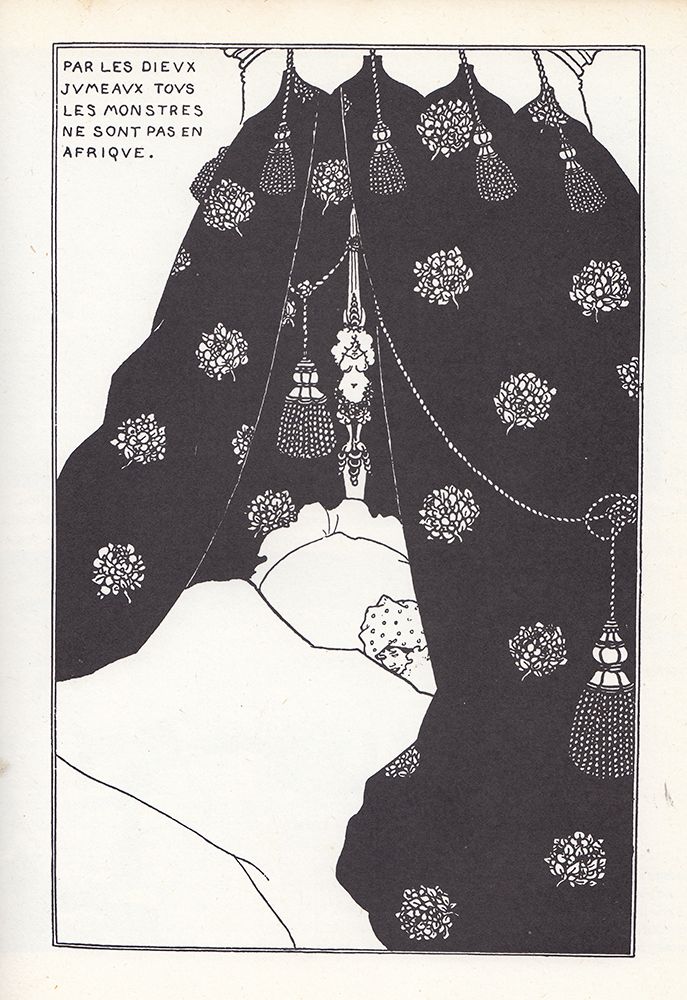 Yellow Book 1894 Vol.3 - Portrait of himself art print by Aubrey Beardsley for $57.95 CAD