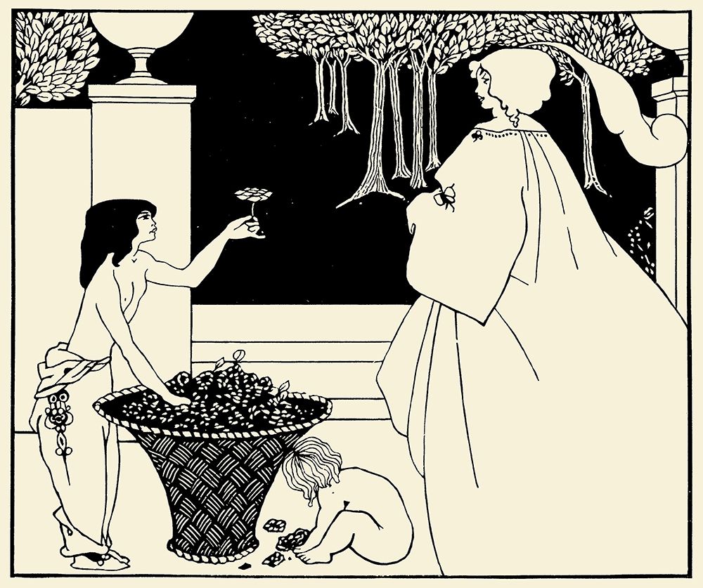 Yellow Book 1895 Vol.4 - Front cover art print by Aubrey Beardsley for $57.95 CAD