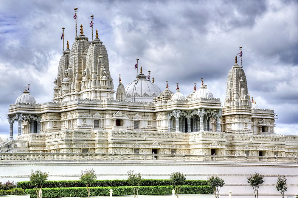 White Hindu Temple-Atlanta-Georgia II art print by Georgia Picture Archive for $57.95 CAD