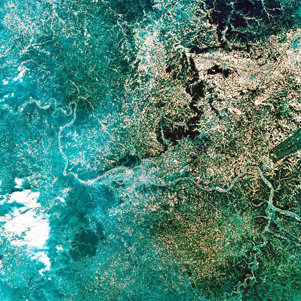 The Meandering Ohio River art print by NASA for $57.95 CAD