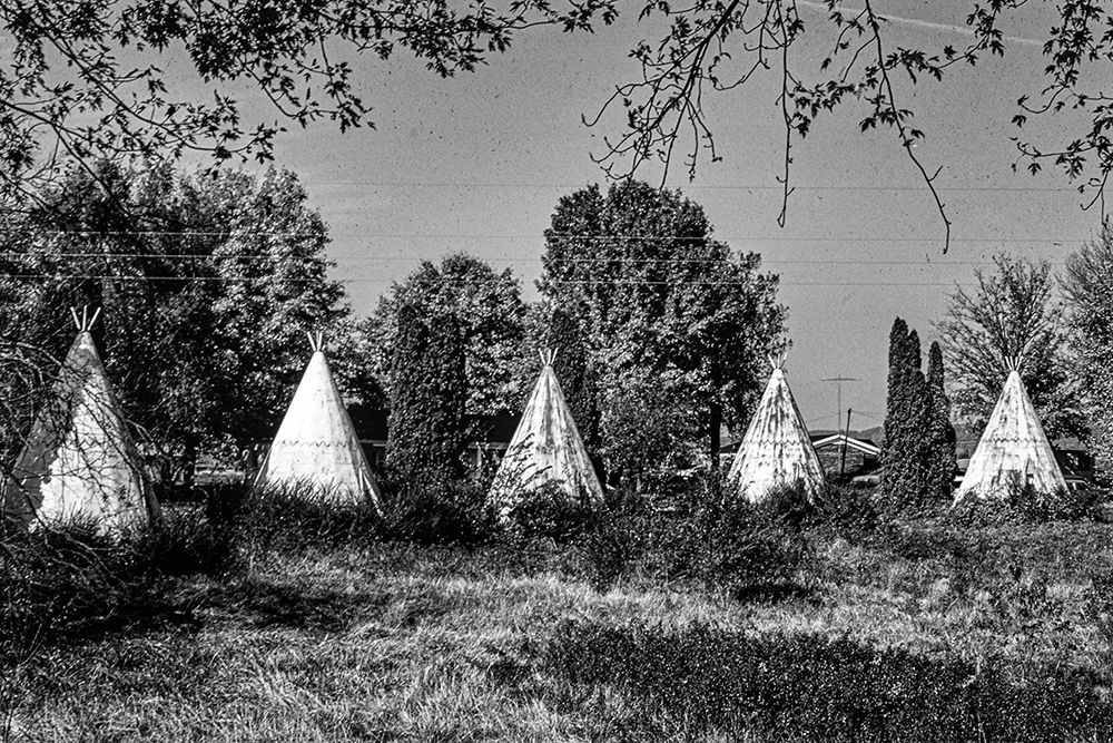 Wigwam Village-Horse Cave-Kentucky art print by John Margolies for $57.95 CAD