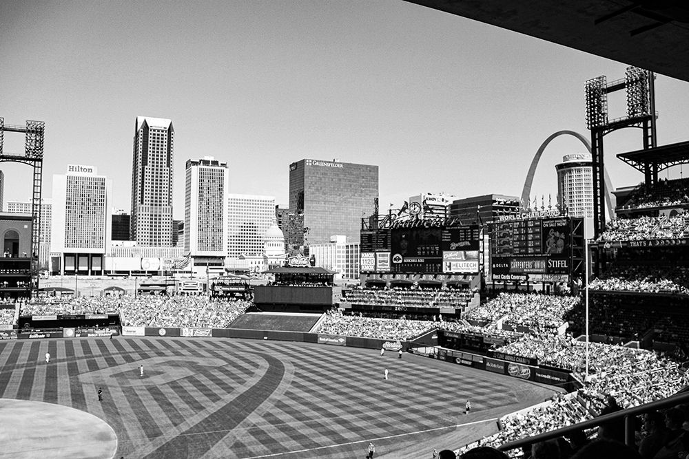 Busch Stadium-St Louis Missouri art print by Missouri Picture Archive for $57.95 CAD
