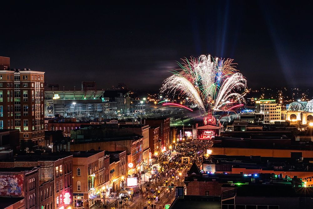 Broadway Nashville Tennessee art print by Tennessee Picture Archive for $57.95 CAD