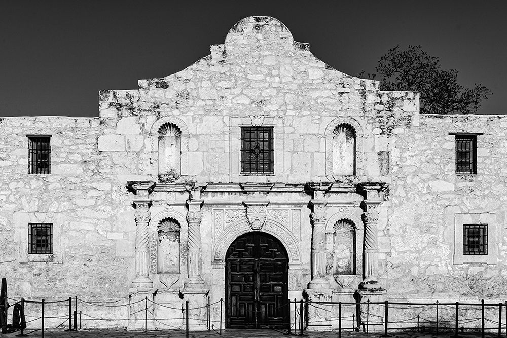 Doorway to the Alamo-an 18th-century mission church in San Antonio-Texas art print by Carol Highsmith for $57.95 CAD
