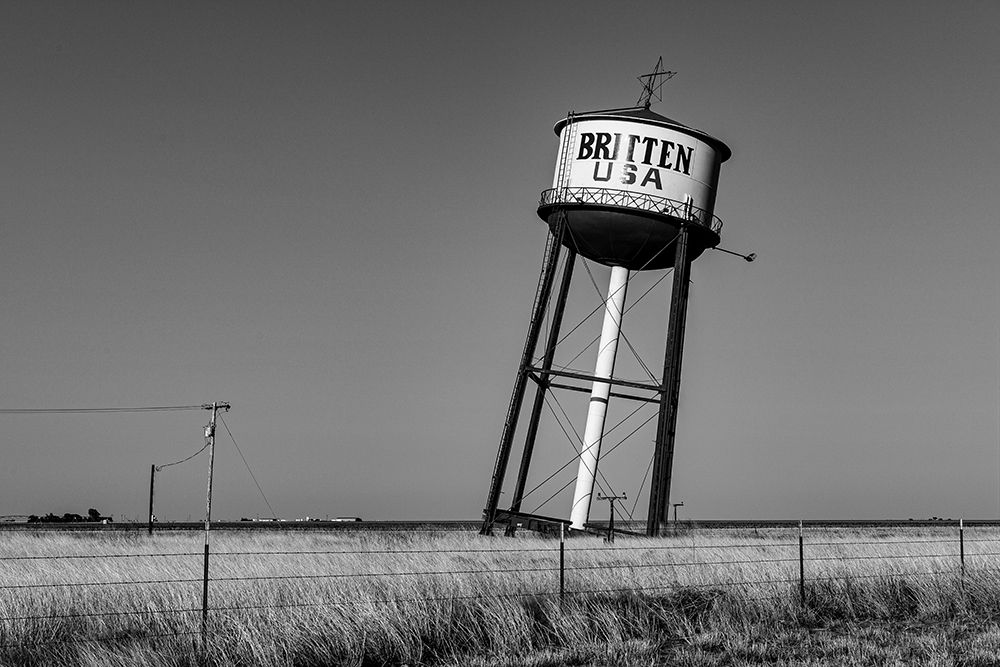 Tilted Water Tower in Texas art print by Carol Highsmith for $57.95 CAD