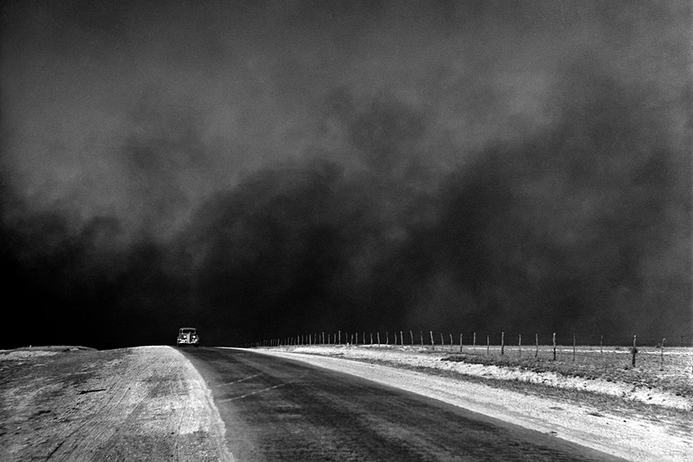 Vintage Dustbowl Photo art print by Texas Picture Archive for $57.95 CAD
