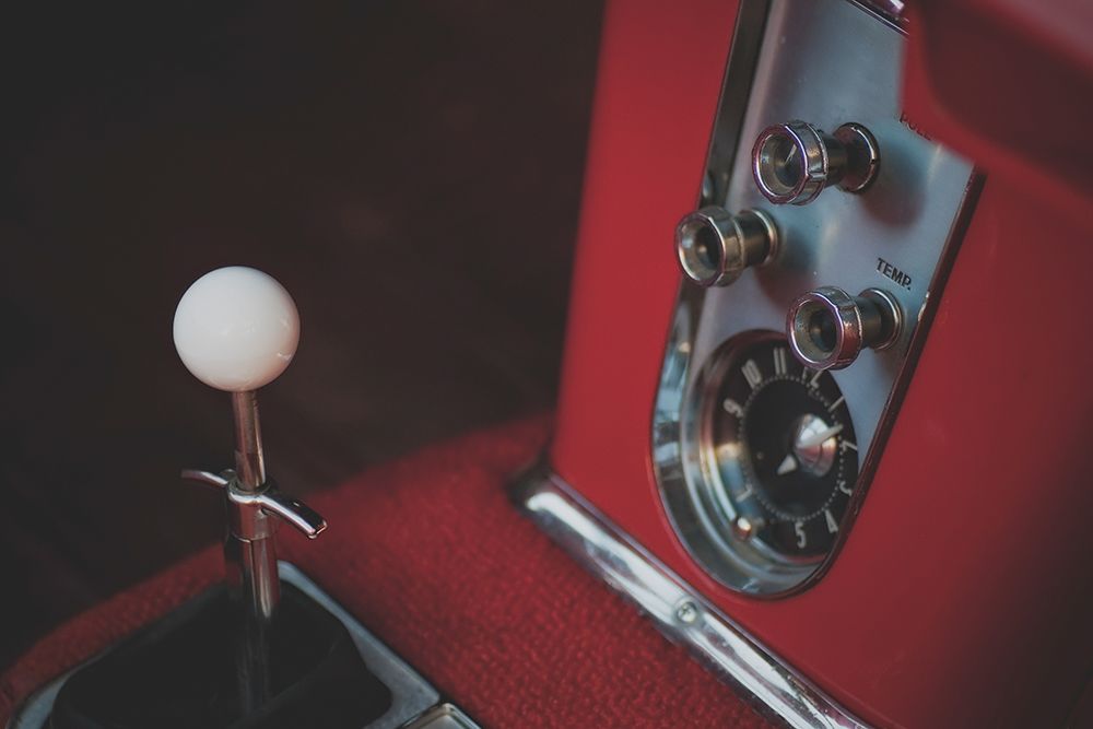 Classic Car Red Interior art print by Vintage Photo Archive for $57.95 CAD