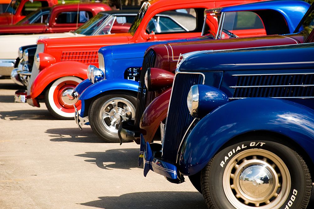 Classic Car Show art print by Vintage Photo Archive for $57.95 CAD
