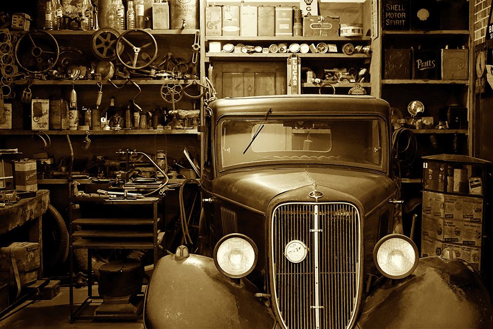 In the Shop art print by Vintage Photo Archive for $57.95 CAD