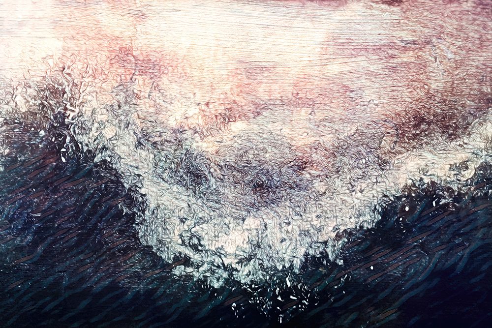 Breaking Wave art print by Alpenglow Workshop for $57.95 CAD