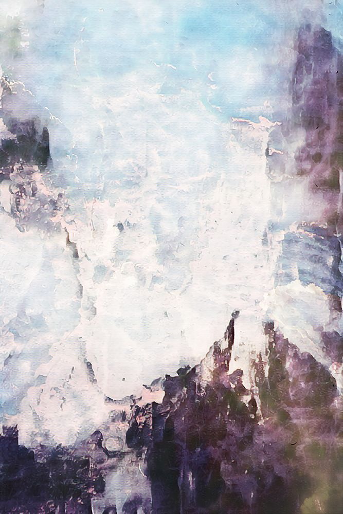 Misty Mountains art print by Alpenglow Workshop for $57.95 CAD