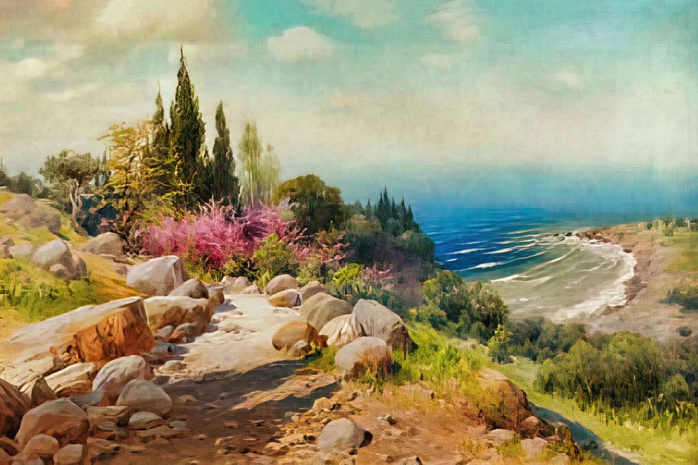 A Walk to the Seashore art print by Alpenglow Workshop for $57.95 CAD