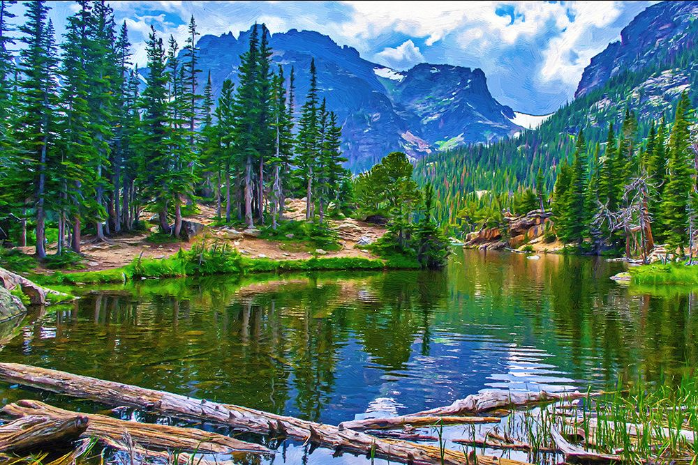 Dream Lake art print by Alpenglow Workshop for $57.95 CAD
