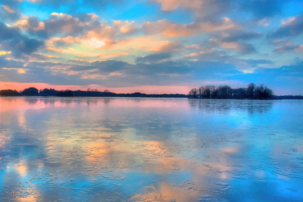 Pastel Clouds at Sunset art print by Alpenglow Workshop for $57.95 CAD