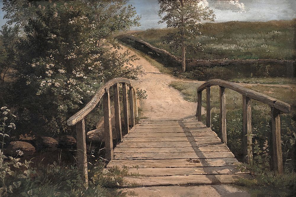 Wooden Bridge art print by Alpenglow Workshop for $57.95 CAD