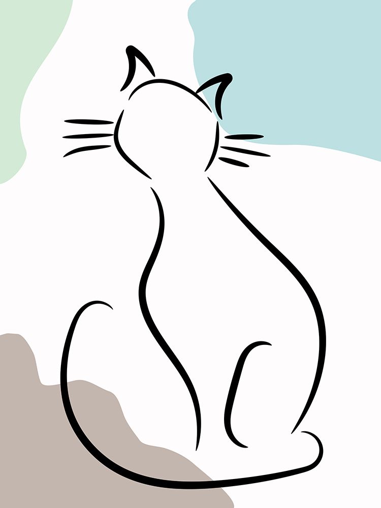 Elegant Cat I art print by Alpenglow Workshop for $57.95 CAD
