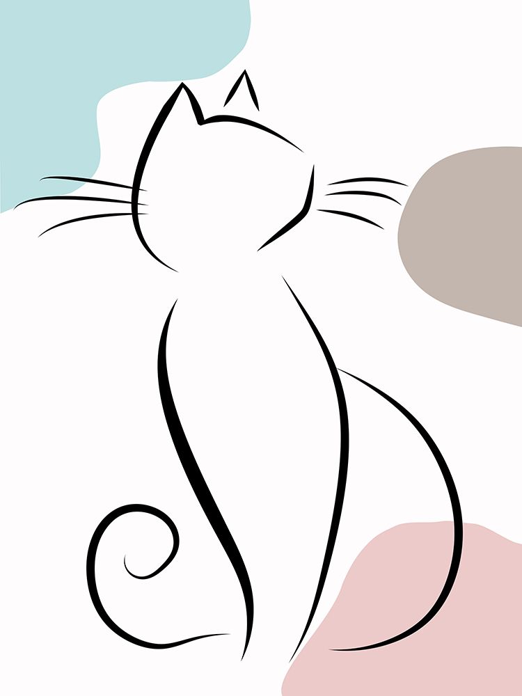 Elegant Cat II art print by Alpenglow Workshop for $57.95 CAD