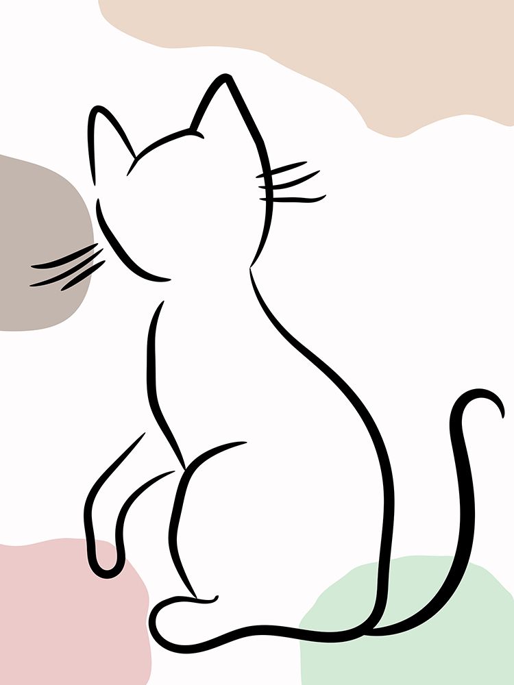 Elegant Cat III art print by Alpenglow Workshop for $57.95 CAD