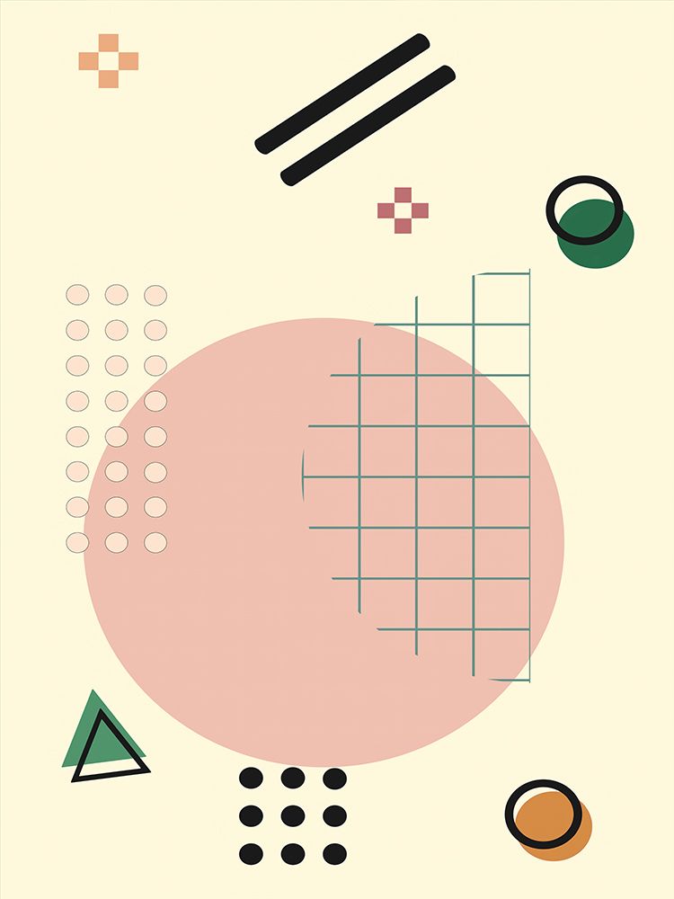 Geometric Arrangment I art print by Alpenglow Workshop for $57.95 CAD