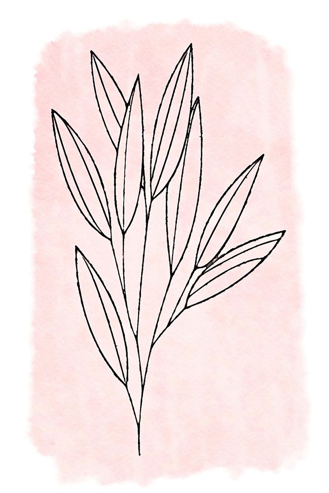 Watercolor Branch I art print by Alpenglow Workshop for $57.95 CAD