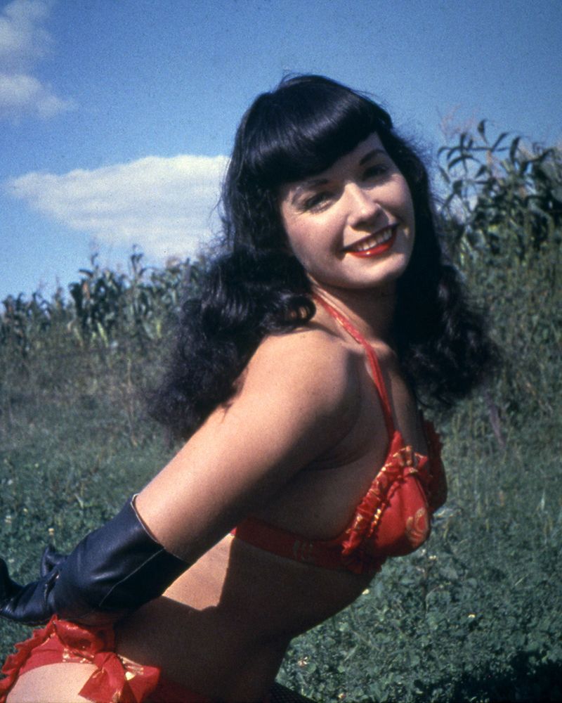 Bettie Page art print by Vintage Hollywood Archive for $57.95 CAD
