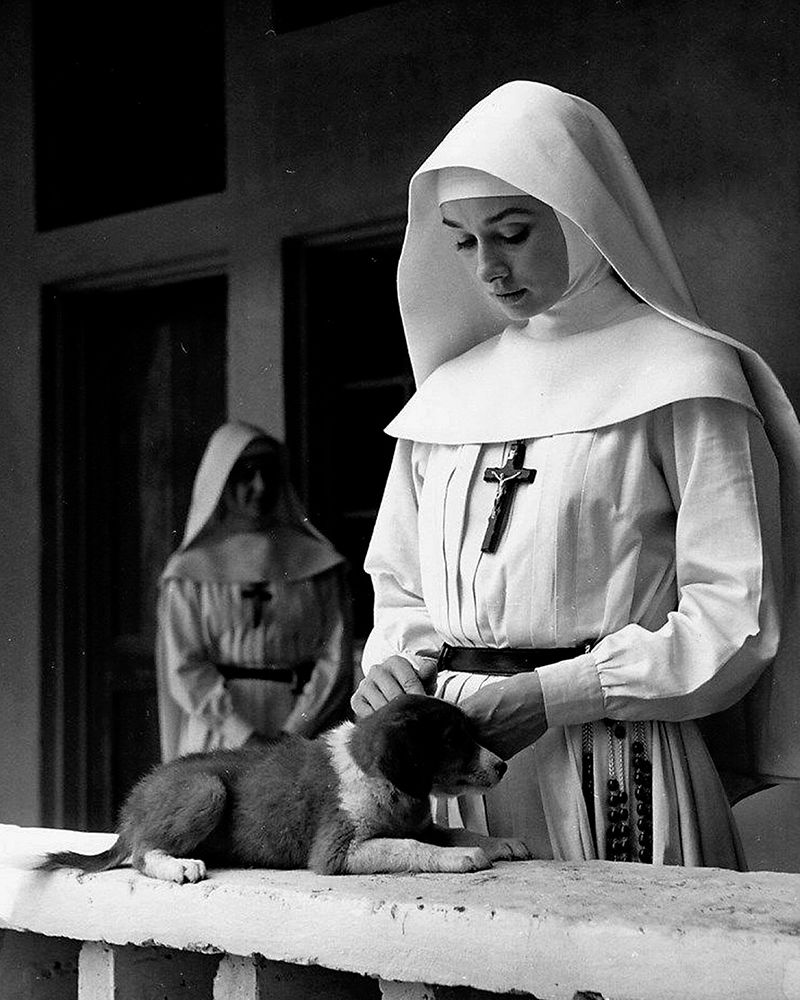 Audrey Hepburn, The Nuns Story, 1959 art print by Vintage Hollywood Archive for $57.95 CAD