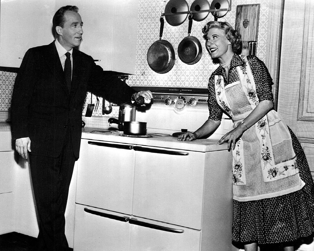 Bing Crosby, Joan Davis, I Married Joan, 1953 art print by Vintage Hollywood Archive for $57.95 CAD