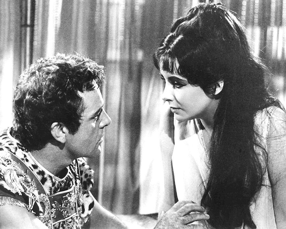 Richard Burton, Elizabeth Taylor, Cleopatra, 1963 art print by Vintage Hollywood Archive for $57.95 CAD
