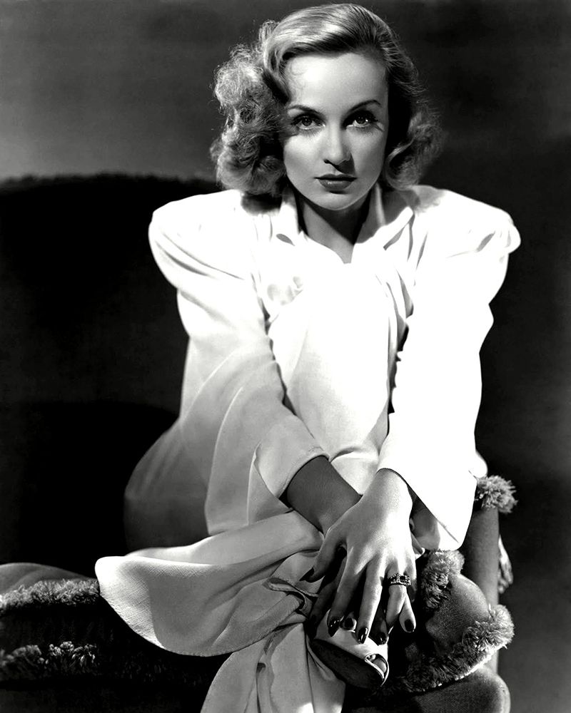 Carole Lombard art print by Vintage Hollywood Archive for $57.95 CAD