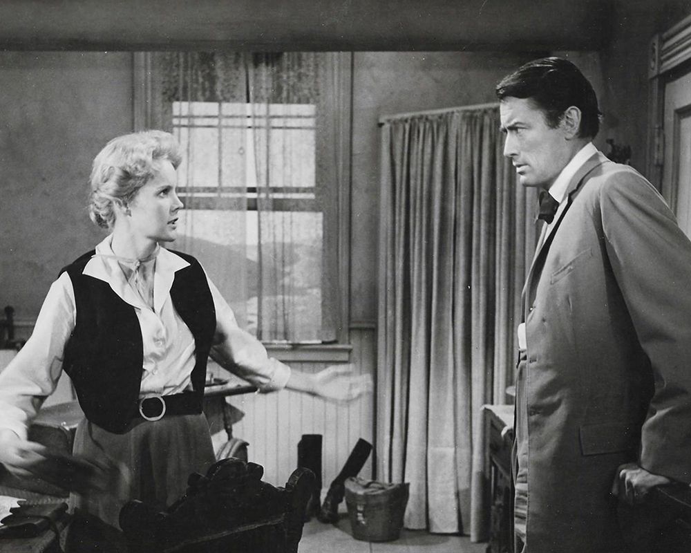 Carroll Baker, Gregory Peck, The Big Country, 1958 art print by Vintage Hollywood Archive for $57.95 CAD