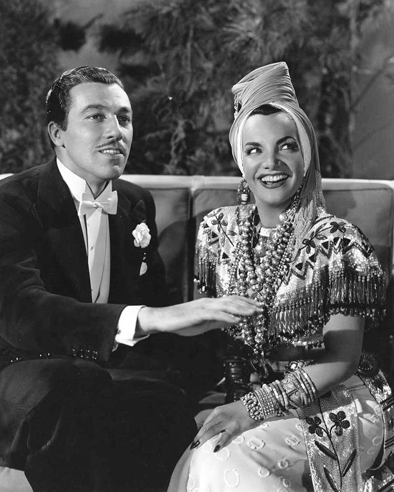 Cesar Romero, Carmen Miranda, Springtime in the Rockies, 1942 art print by Vintage Hollywood Archive for $57.95 CAD