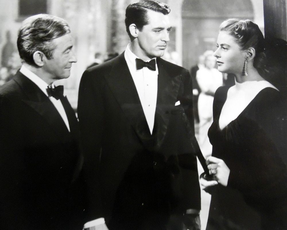 Claude Rains, Cary Grant, Ingrid Bergman, Notorious, 1946 art print by Vintage Hollywood Archive for $57.95 CAD