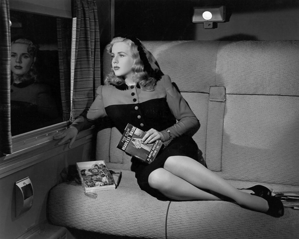 Deanna Durbin, Lady on a Train, 1945 art print by Vintage Hollywood Archive for $57.95 CAD