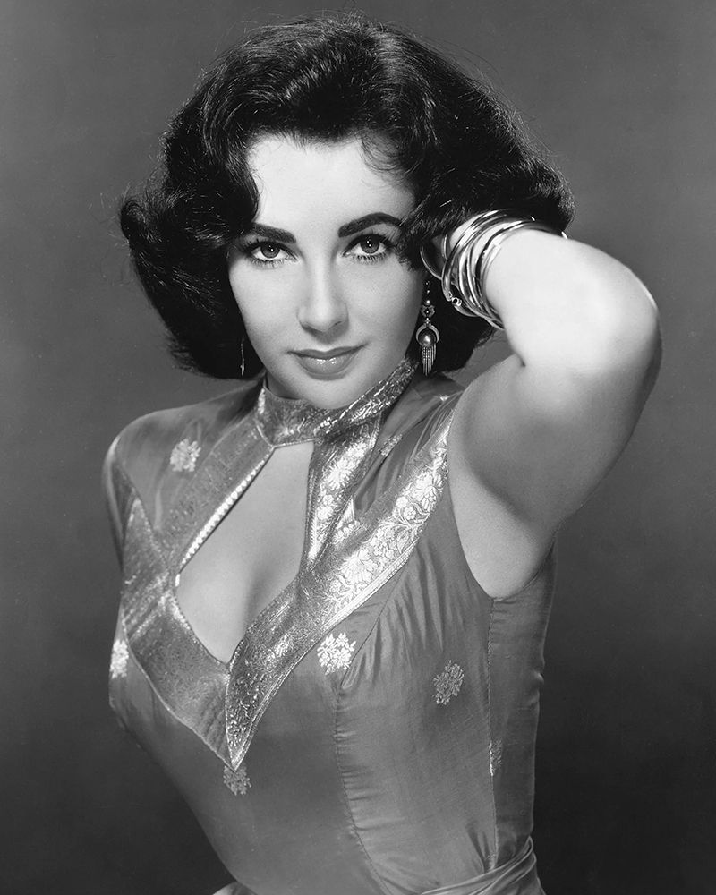 Elizabeth Taylor, Late 1950s art print by Vintage Hollywood Archive for $57.95 CAD