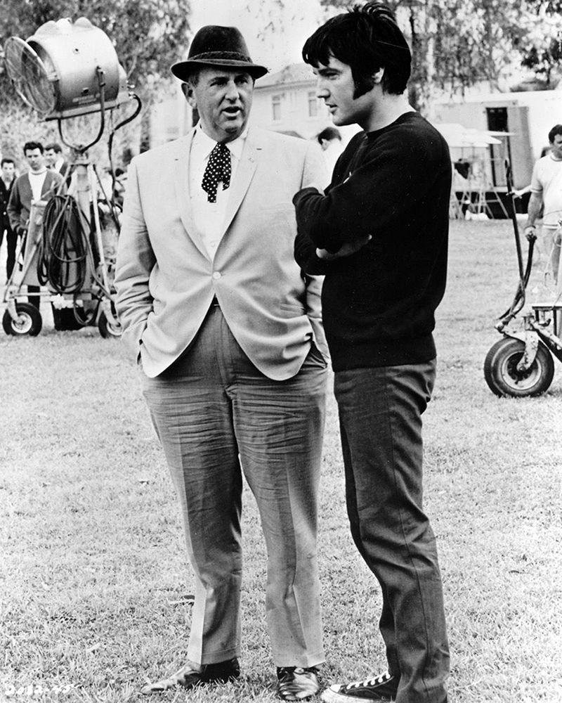 Elvis Presley, Colonel Tom Parker, 1969 art print by Vintage Hollywood Archive for $57.95 CAD