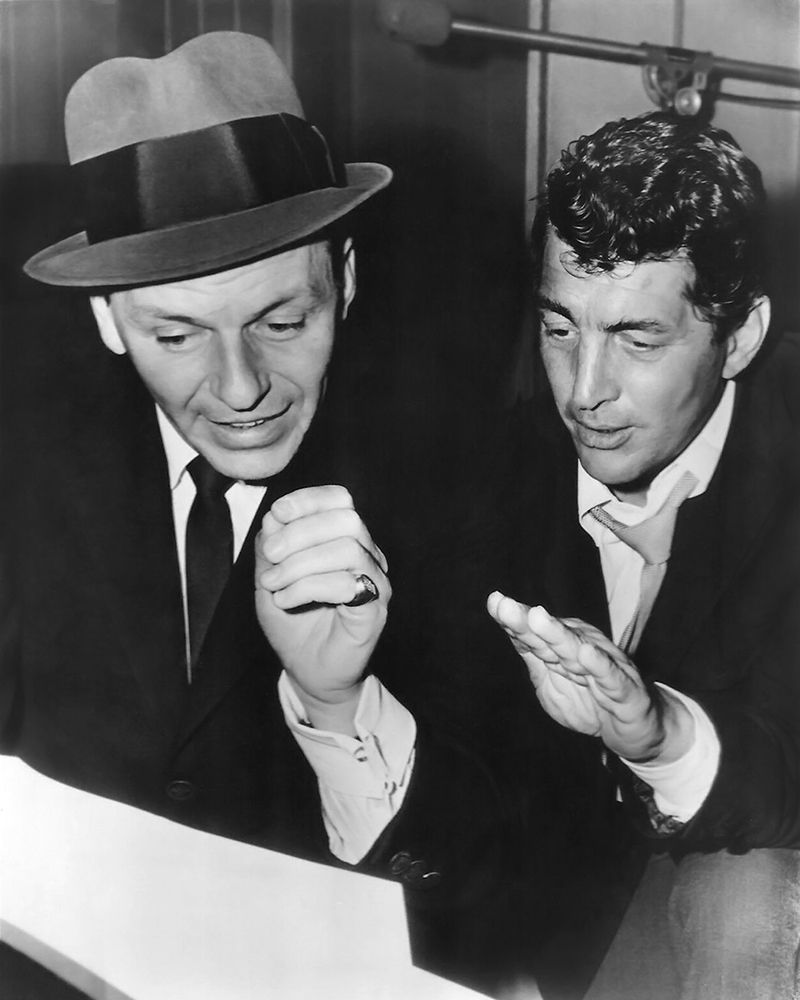 Frank Sinatra, Dean Martin, 1963 art print by Vintage Hollywood Archive for $57.95 CAD