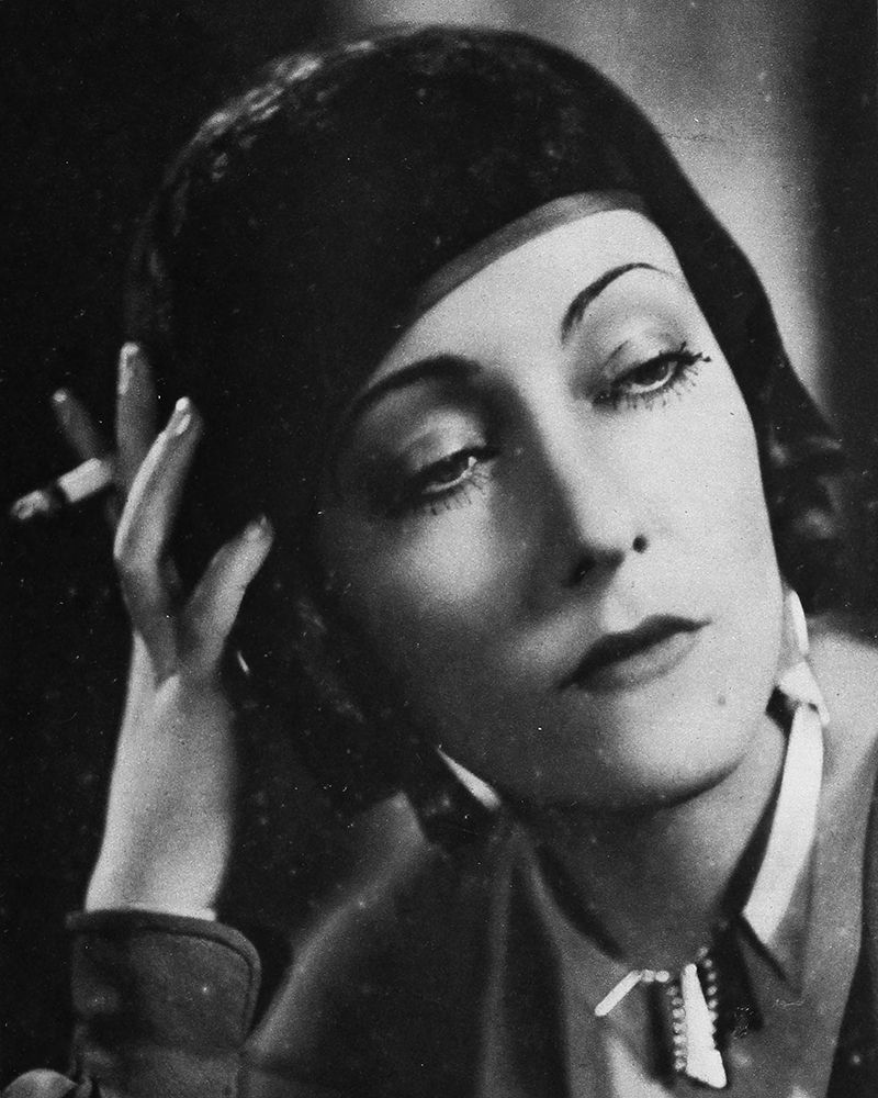 Gloria Swanson, Purple art print by Vintage Hollywood Archive for $57.95 CAD