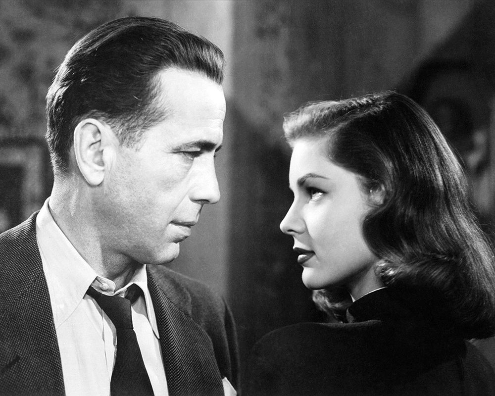 Humphrey Bogart, Lauren Bacall, The Big Sleep, 1954 art print by Vintage Hollywood Archive for $57.95 CAD