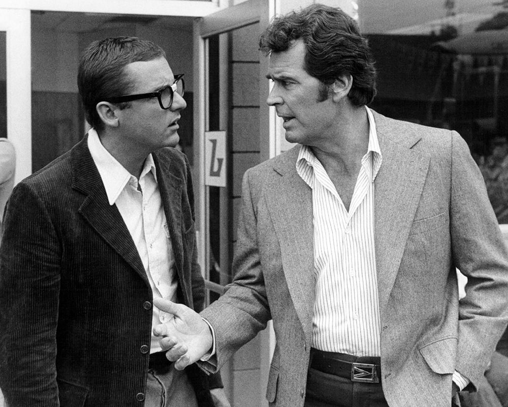 James Garner, James Whitmore Jr, Rockford Files, 1977 art print by Vintage Hollywood Archive for $57.95 CAD