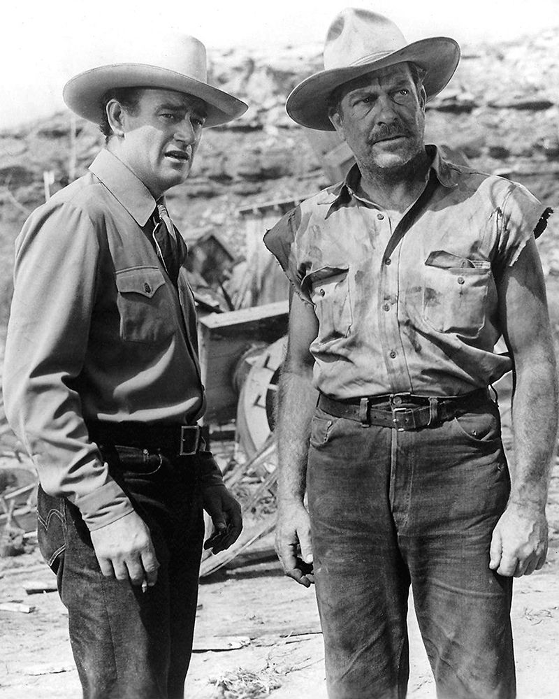 John Wayne, Grant Withers, Old Oklahoma, 1943 art print by Vintage Hollywood Archive for $57.95 CAD