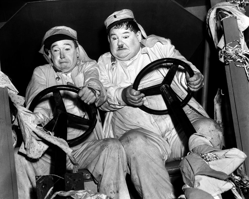 Laurel and Hardy art print by Vintage Hollywood Archive for $57.95 CAD