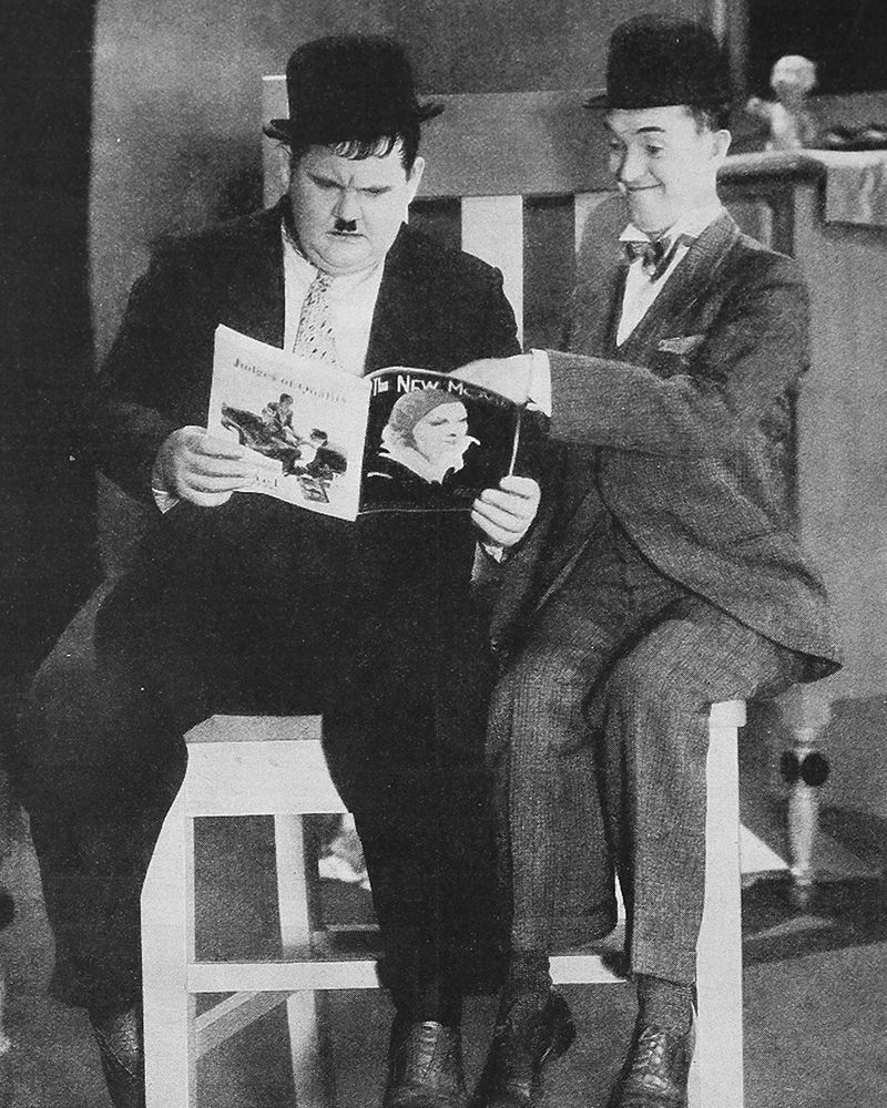 Laurel and Hardy art print by Vintage Hollywood Archive for $57.95 CAD