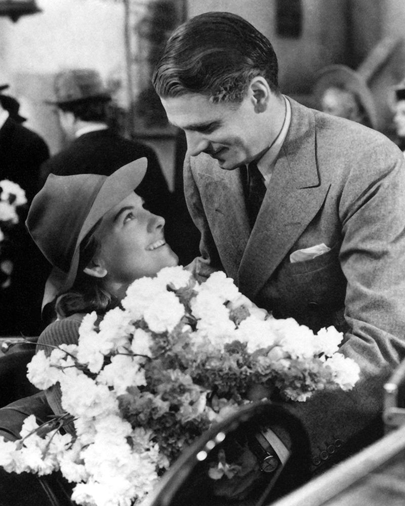Joan Fontaine, Laurence Olivier, Rebecca, 1940 art print by Vintage Hollywood Archive for $57.95 CAD