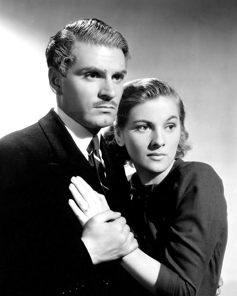 Laurence Olivier, Joan Fontaine, Rebecca, 1940 art print by Vintage Hollywood Archive for $57.95 CAD