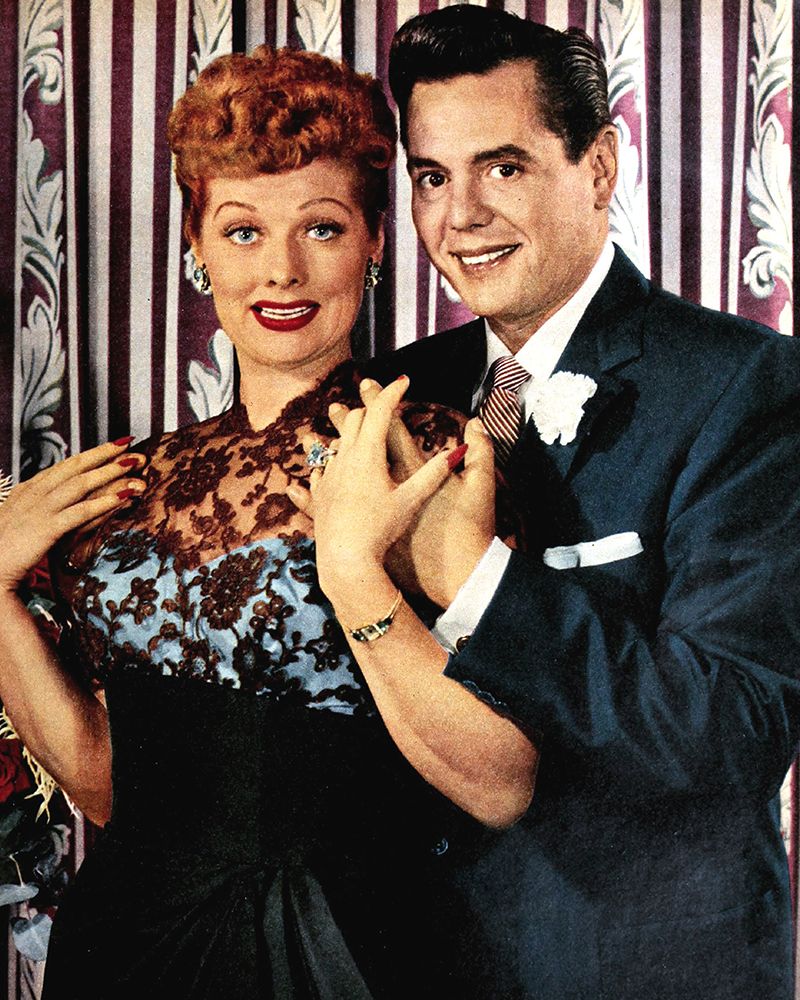 Desi Arnaz, Lucille Ball art print by Vintage Hollywood Archive for $57.95 CAD