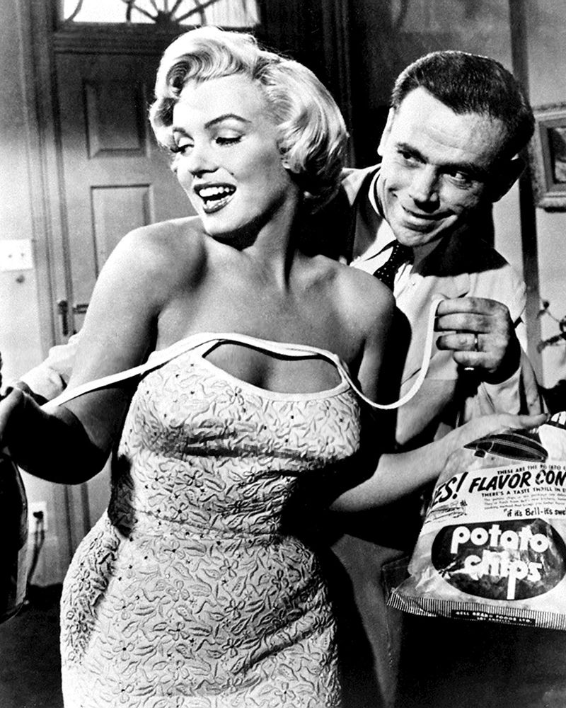 Tom Ewell, Marilyn Monroe, The Seven Year Itch, 1955 art print by Vintage Hollywood Archive for $57.95 CAD